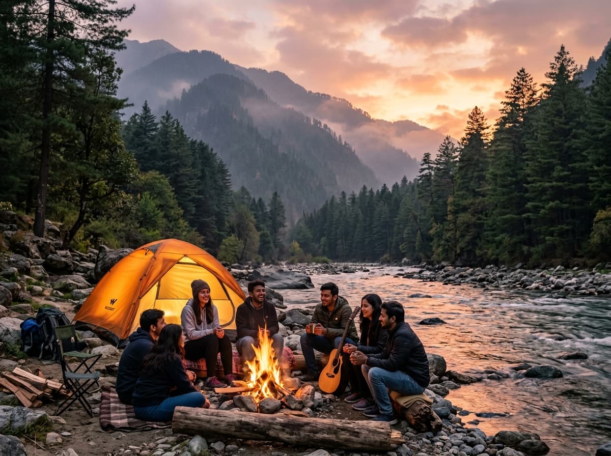 Me Trip Holidays college tour to Agra, Delhi, Manali & Kasol - group student travel package